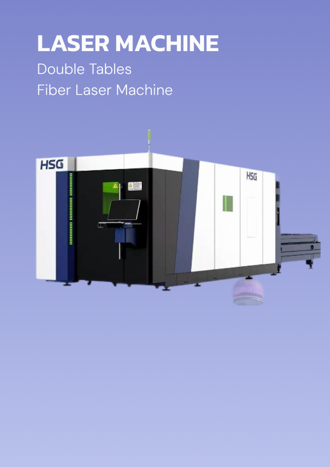 Double Table Fiber Laser Machine